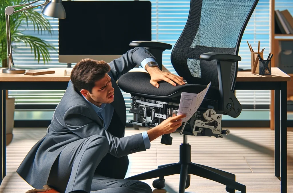 Ratgeber: Wie ein ergonomischer Bürostuhl richtig eingestellt wird