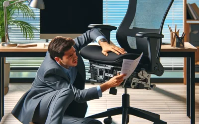 Ratgeber: Wie ein ergonomischer Bürostuhl richtig eingestellt wird