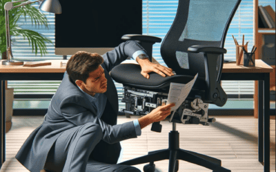 Ratgeber: Wie ein ergonomischer Bürodrehstuhl richtig eingestellt wird